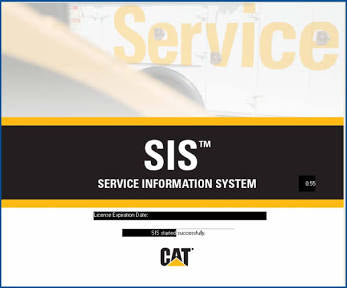 CAT SIS Service Information System Version 22.1.2