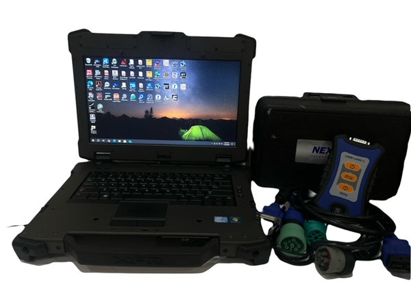 2025 Diesel Diagnostic Laptop Kit Dell XFR E6420 Core i7 + Nexiq 3 Full HD Truck & Equipment Coverage