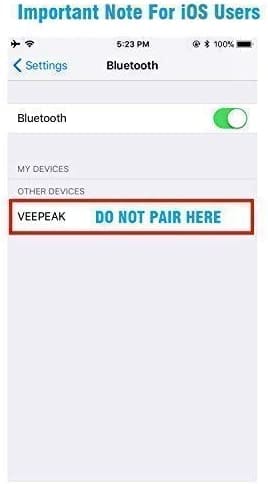 Veepeak OBD Check BLE Bluetooth OBD II Scanner Auto Diagnostic Scan Tool for iOS & Android, Bluetooth 4.0 Car Check Engine Light Code Reader for Diesel scanners and Diesel diagnostic