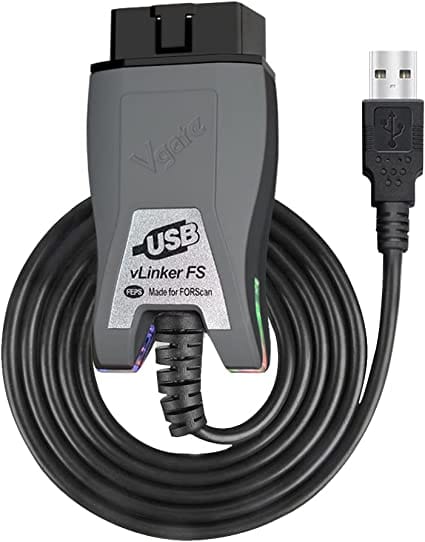 VGate vLinker FS OBD2 USB Adapter for FORScan HS/MS-CAN Auto Switch for Diesel scanners and Diesel diagnostic