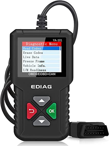 EDIAG Car OBD2 Scanner YA-101 Auto Code Reader for Check Engine Light,O2 Sensor,EVAP Test,On-Board Monitor Test,Smog Check,OBD2 Diagnostic Scan Tool for All OBD2 Cars Since 1996[Upgrade Version] for Diesel scanners and Diesel diagnostic