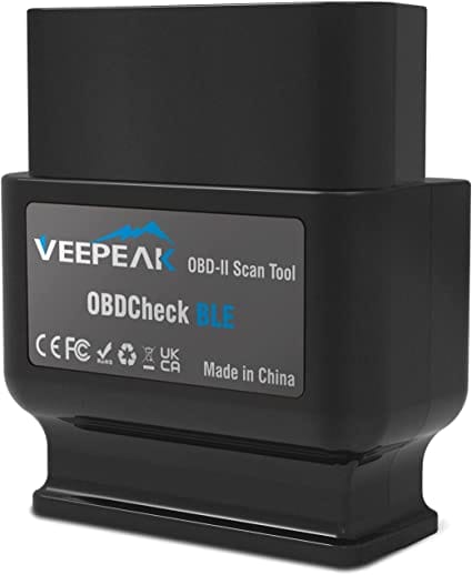 Veepeak OBD Check BLE Bluetooth OBD II Scanner Auto Diagnostic Scan Tool for iOS & Android, Bluetooth 4.0 Car Check Engine Light Code Reader for Diesel scanners and Diesel diagnostic