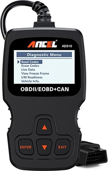 ANCEL AD310 Classic Enhanced Universal OBD II Scanner Car Engine Fault Code Reader CAN Diagnostic Scan Tool-Black for Diesel scanners and Diesel diagnostic