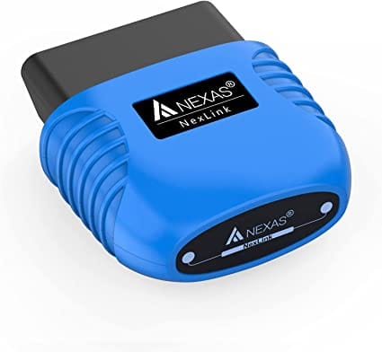 NEXAS Nexlink Car Motorcycles Bluetooth 5.0 OBD2 Scanner, Work with All Third-Party Apps Read/Erase Check Engine Light Codes Diagnostic Scan Tool OBDII Adapter Code Reader for iOS & Android for Diesel scanners and Diesel diagnostic