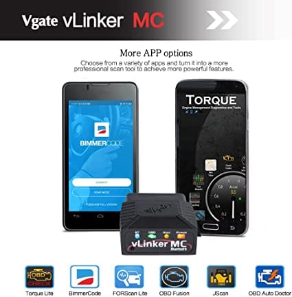 VGate vLinker MC Bluetooth OBD2 Diagnostic Scanner for Android & Windows for Diesel scanners and Diesel diagnostic