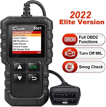 LAUNCH Creader 3001 OBD2 Scanner, Engine Fault Code Reader Mode 6 CAN Diagnostic Scan Tool for All OBDII Protocol Cars Since 1996, Lifetime Free Update for Diesel scanners and Diesel diagnostic