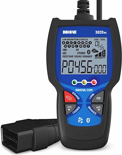 INNOVA 3020RS Fast & Easy-to-Use Check Engine Code Reader, OBD2 & ABS Scanner with Fix & Part Recommendations, Maintenance Schedules, & Free TSBs on iPhone & Android Visit the Innova Store for Diesel scanners and Diesel diagnostic