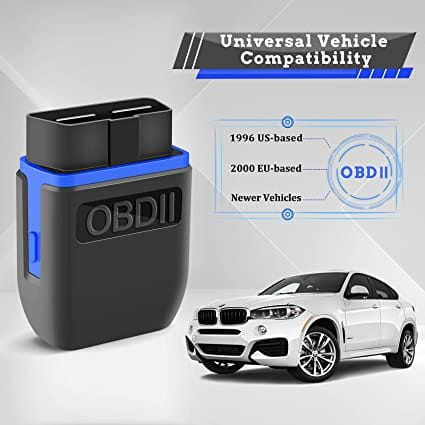 OBD2 Scanner Bluetooth 4.0 Code Reader for iPhone iOS Android Windows, Car Auto ODB2 OBDII Adapter Diagnostic Scan Tool for Check Engine Lights for Diesel scanners and Diesel diagnostic