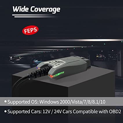 VGate vLinker FS OBD2 USB Adapter for FORScan HS/MS-CAN Auto Switch for Diesel scanners and Diesel diagnostic