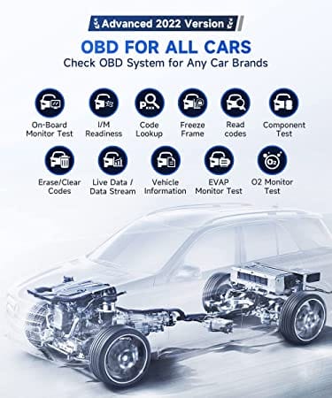 BMW All Systems All Maintenance Service Scanner FOXWELL NT510 Elite Automotive Obd2 Code Reader Bidirectional Diagnostic Scan Tool with ABS Bleed SRS EPB SAS TPS Active Test Battery Registration for Diesel scanners and Diesel diagnostic