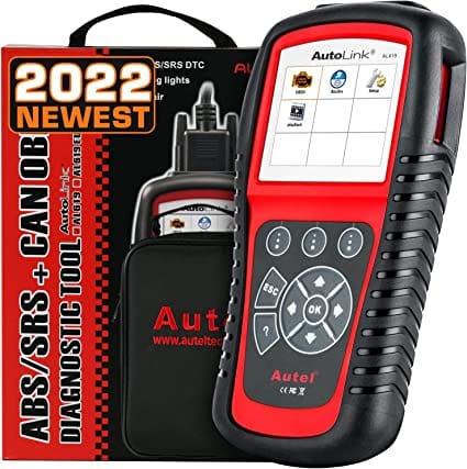 Autel AutoLink AL619 2022 Newest OBD2 Scanner, ABS, SRS Airbag Diagnostic Scan Tool, View Live Data, Turn Off ABS, Airbag Warning Lights, Ready Test, Advanced Ver. of MS309/ AL319/ AL519/ ML519/ ML619 for Diesel scanners and Diesel diagnostic