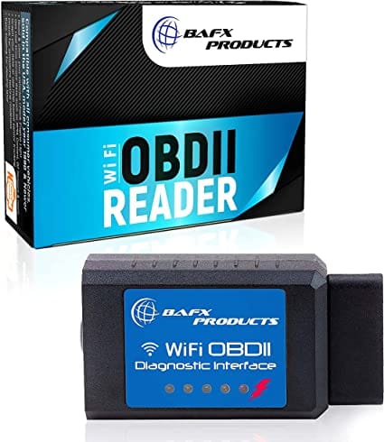 BAFX Products Wireless WiFi (OBDII) OBD2 Code Reader & Scan Tool / Wireless Check Engine Light Diagnostic Scan Tool for Cars & Trucks / for iOS. iPhone & Android Devices (1) for Diesel scanners and Diesel diagnostic