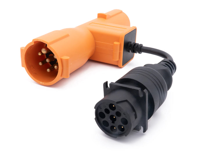 Cojali Deutsch PLC 9 Pin Adapter Cable for Jaltest for Diesel scanners and Diesel diagnostic