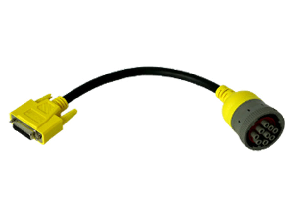 Drew Tech CAT Off-Highway 9 Pin Cable for DrewLinQ for Diesel scanners and Diesel diagnostic