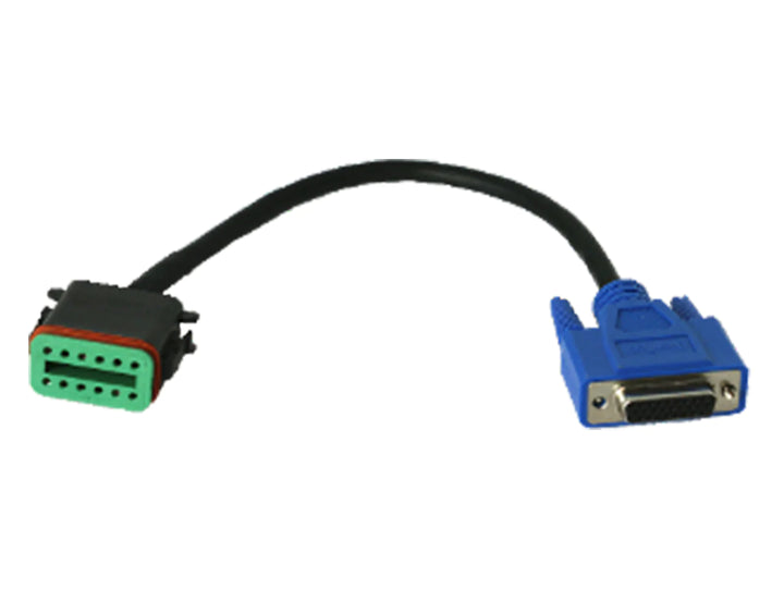 Drew Tech Komatsu 12 Pin Cable for DrewLinQ for Diesel scanners and Diesel diagnostic