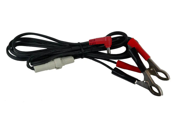 SOLUS Edge™ Power Cable, Battery Clip, 12 V