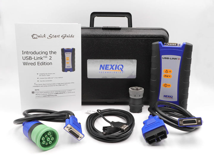 Nexiq USB Link 2 Wired Edition with Diagnostic Software and Repair Information for Diesel scanners and Diesel diagnostic