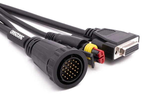 TEXA Off-Highway Adapter Cable and Power Supply for Diesel scanners and Diesel diagnostic